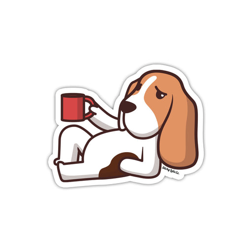 Basset Hound Sticker