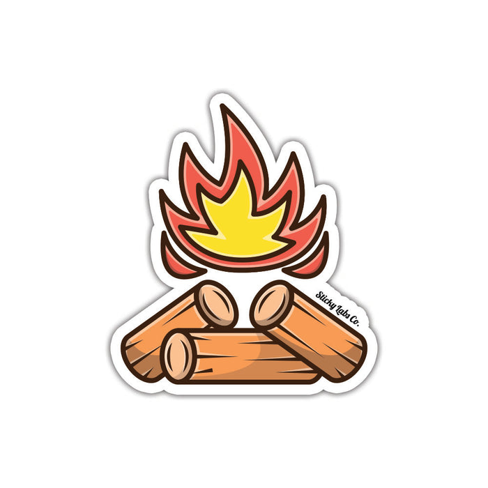 Campfire Sticker