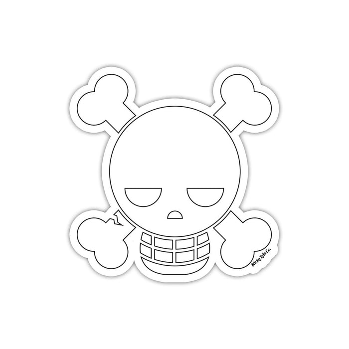 Crossbones Sticker