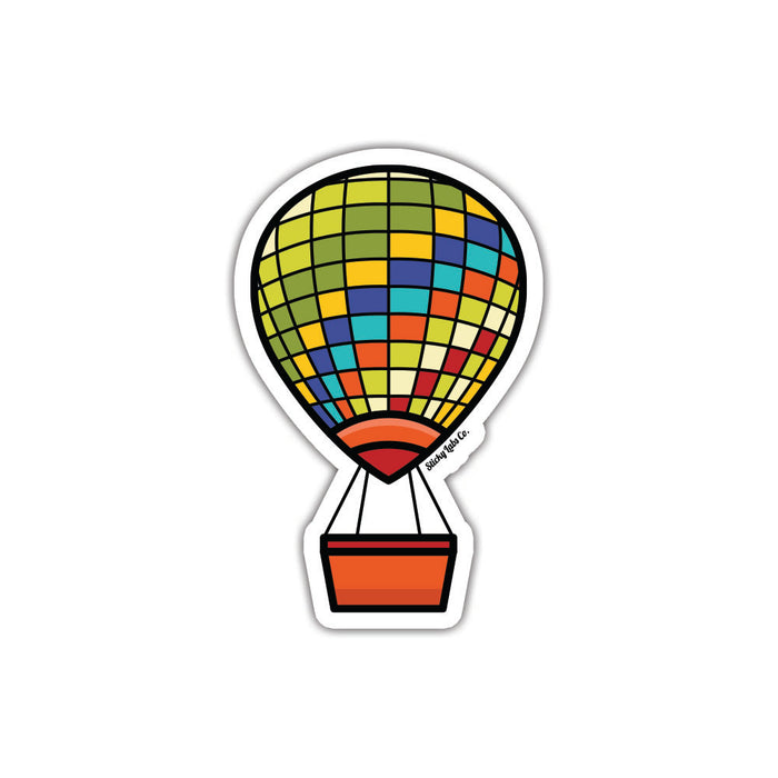 Hot Air Balloon Sticker