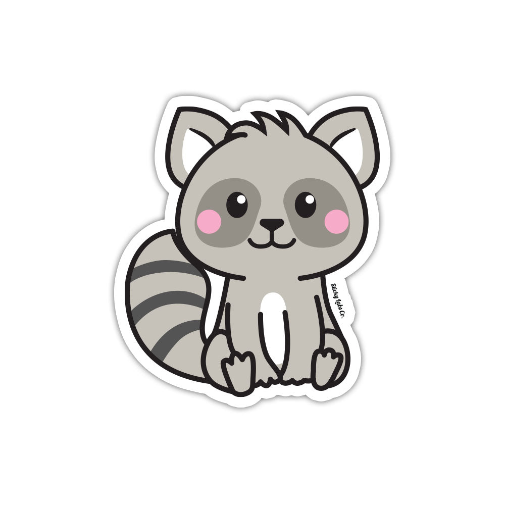 Raccoon' Sticker