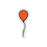 Little Red Balloon Sticker