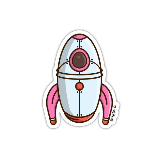 Rocketship Sticker