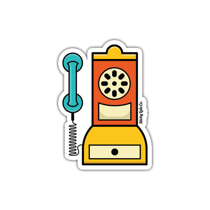 Rotary Phone Sticker